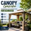 Illustration of canopy gazebo: Stunning Must-Have Outdoor Shade for Effortless Comfort