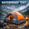 Illustration of Waterproof Tent: Stunning, Best Water Resistant Tent for Any Adventure