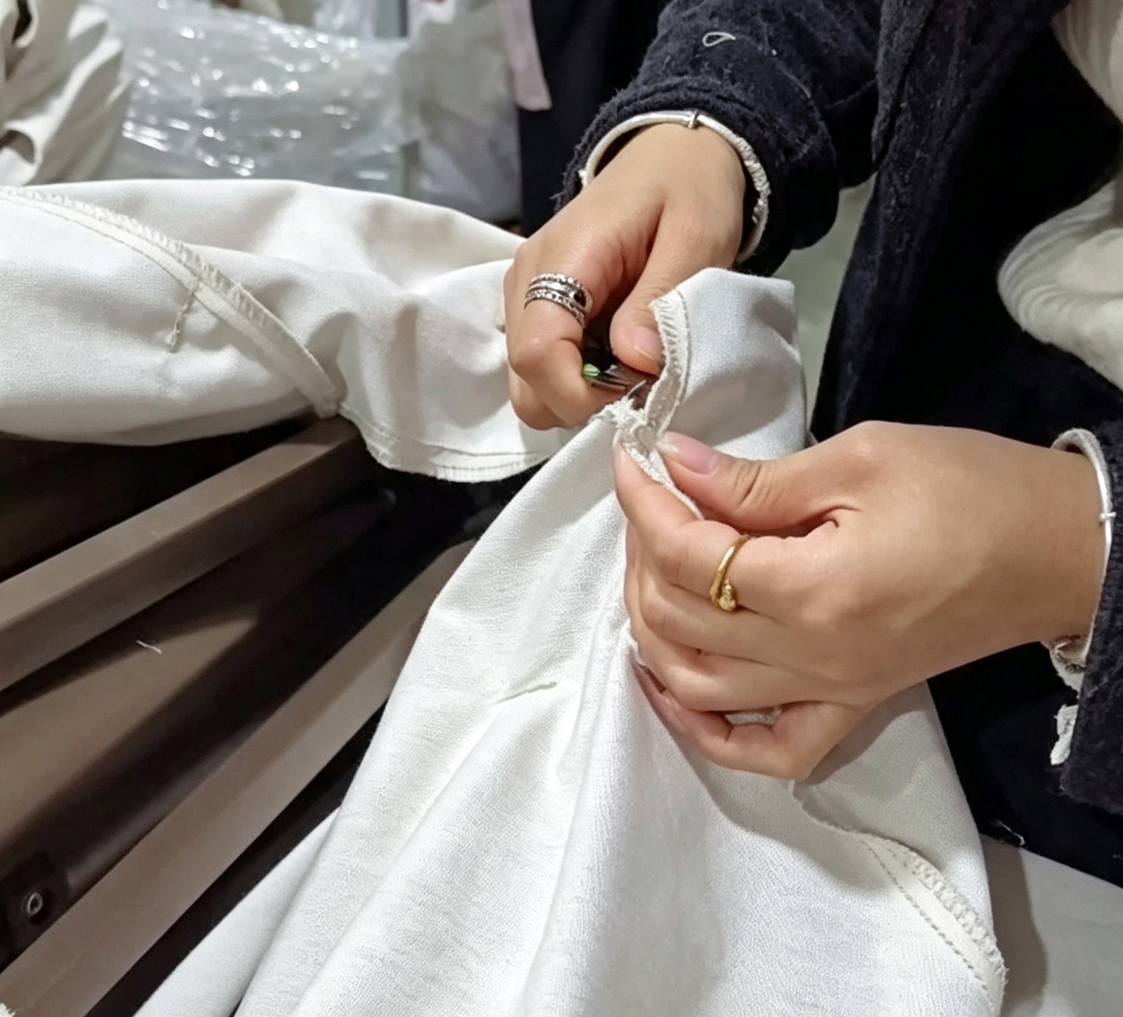Fabric and sewing inspection for outdoor products