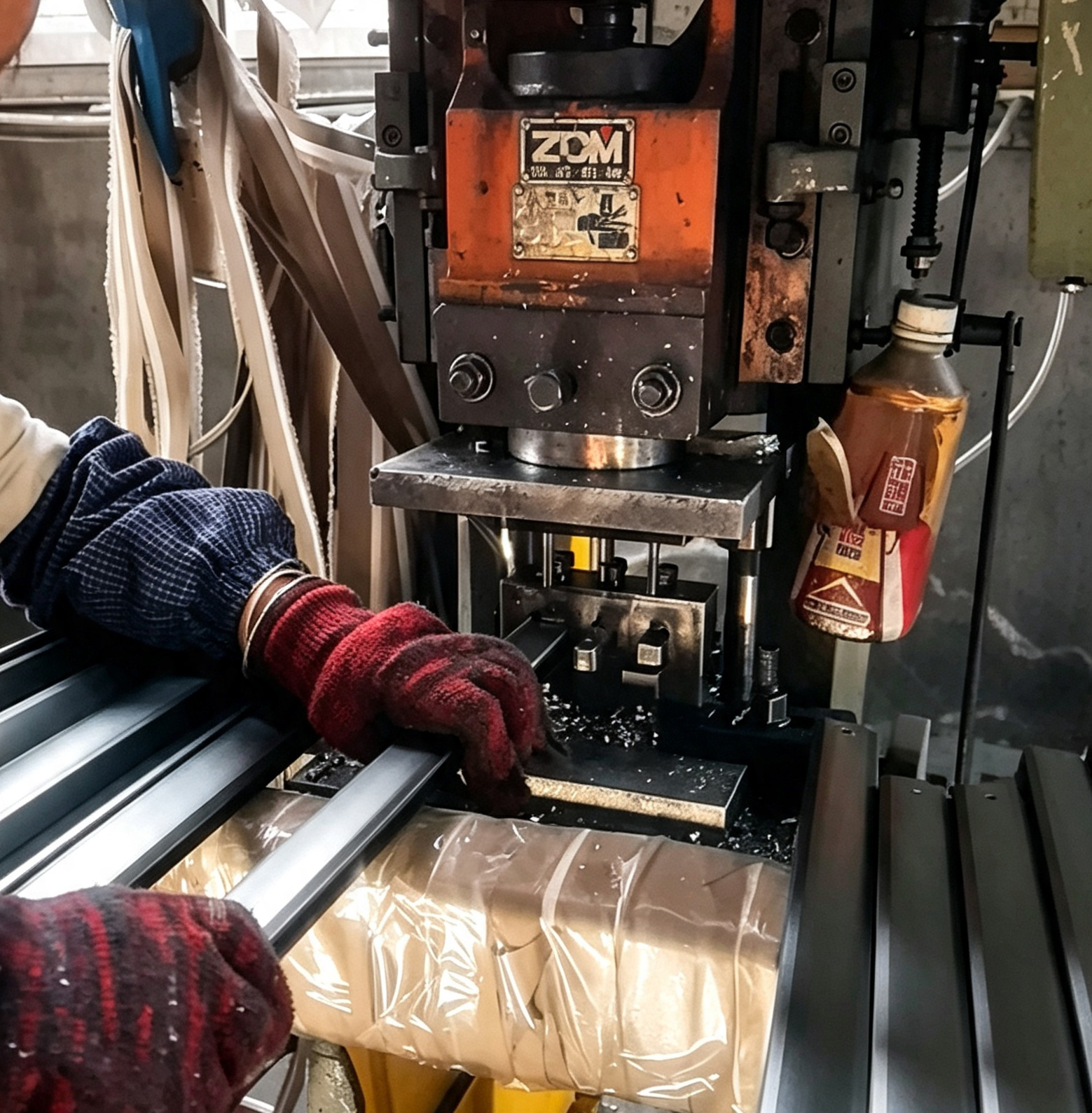 Metal frame and component processing for outdoor products