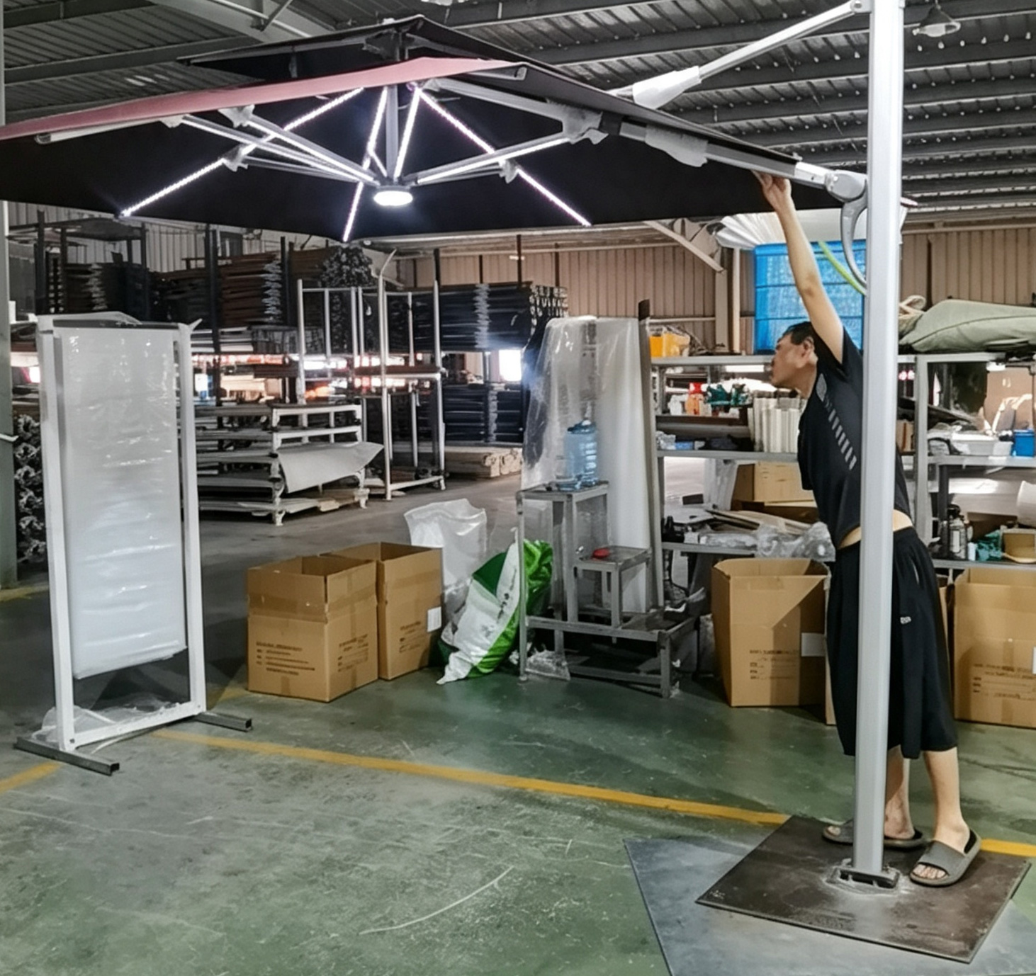 Functional testing for outdoor products