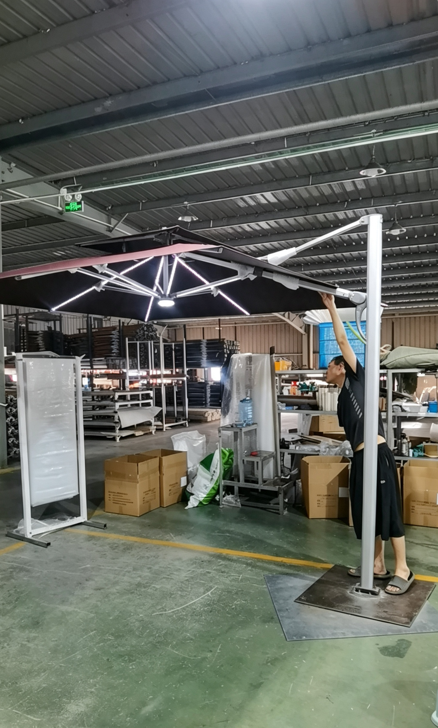 Functional testing for outdoor products