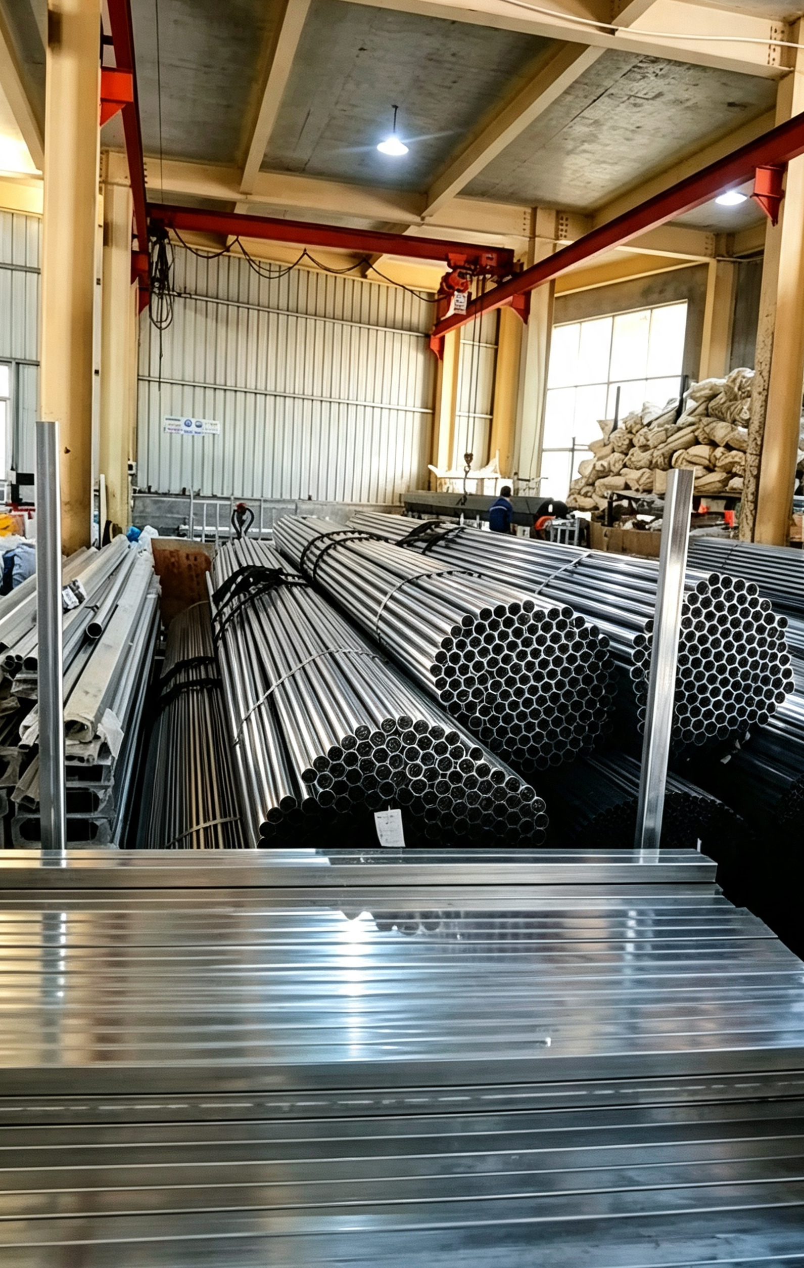 Material preparation for outdoor product manufacturing
