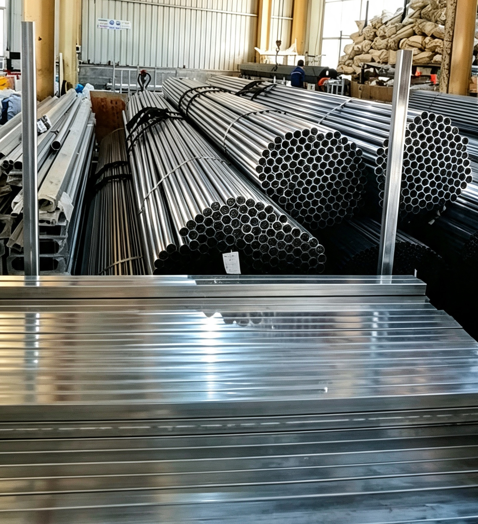 Material preparation for outdoor product manufacturing