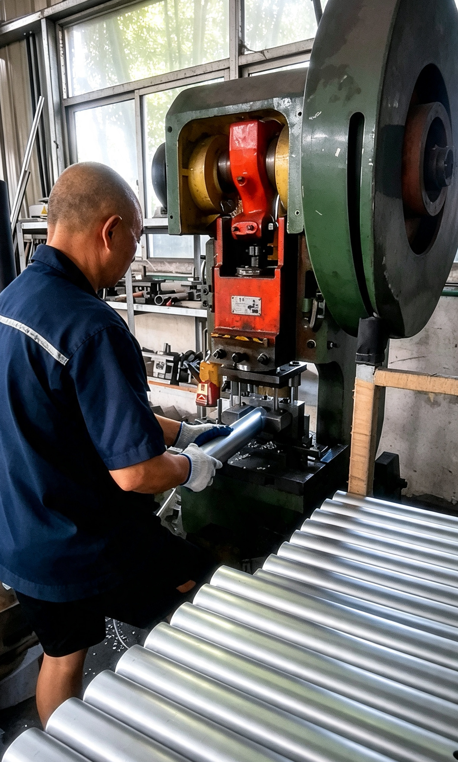 Metal cutting and processing for outdoor product manufacturing