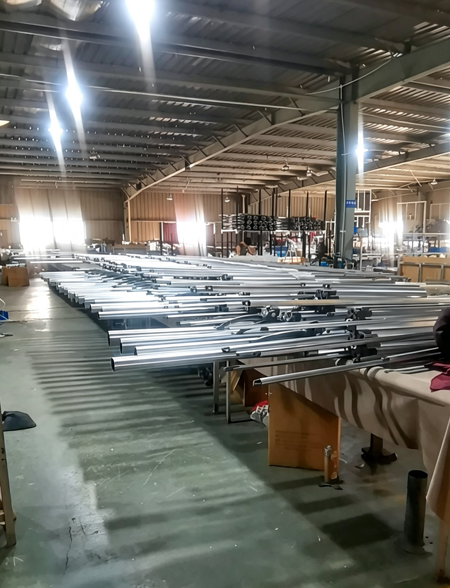WESUNNY outdoor product manufacturing floor