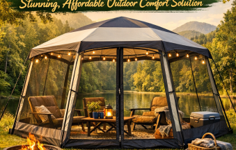 Illustration of Screen tent: Stunning, Affordable Outdoor Comfort Solution